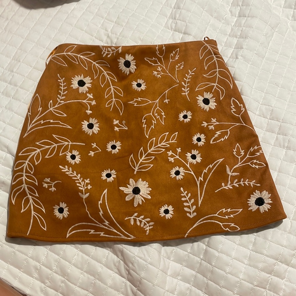 Tan Skirt